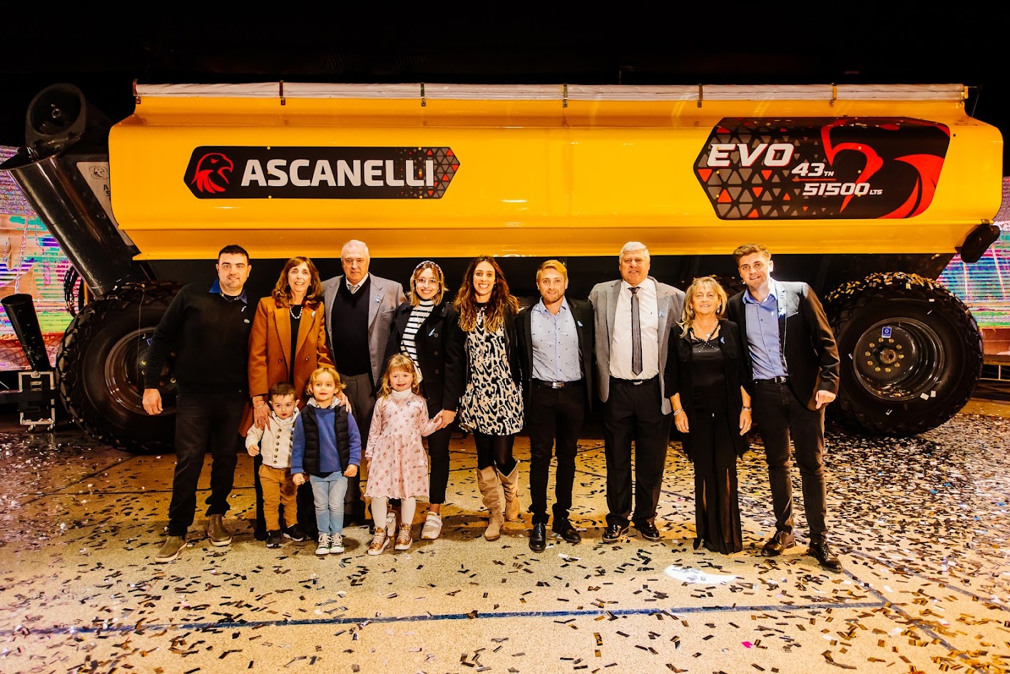 Los Agusti vincularon el lanzamiento de EVo 43 con el cumpleaños de nuestro fundador “Don Ricardo Ascanelli”